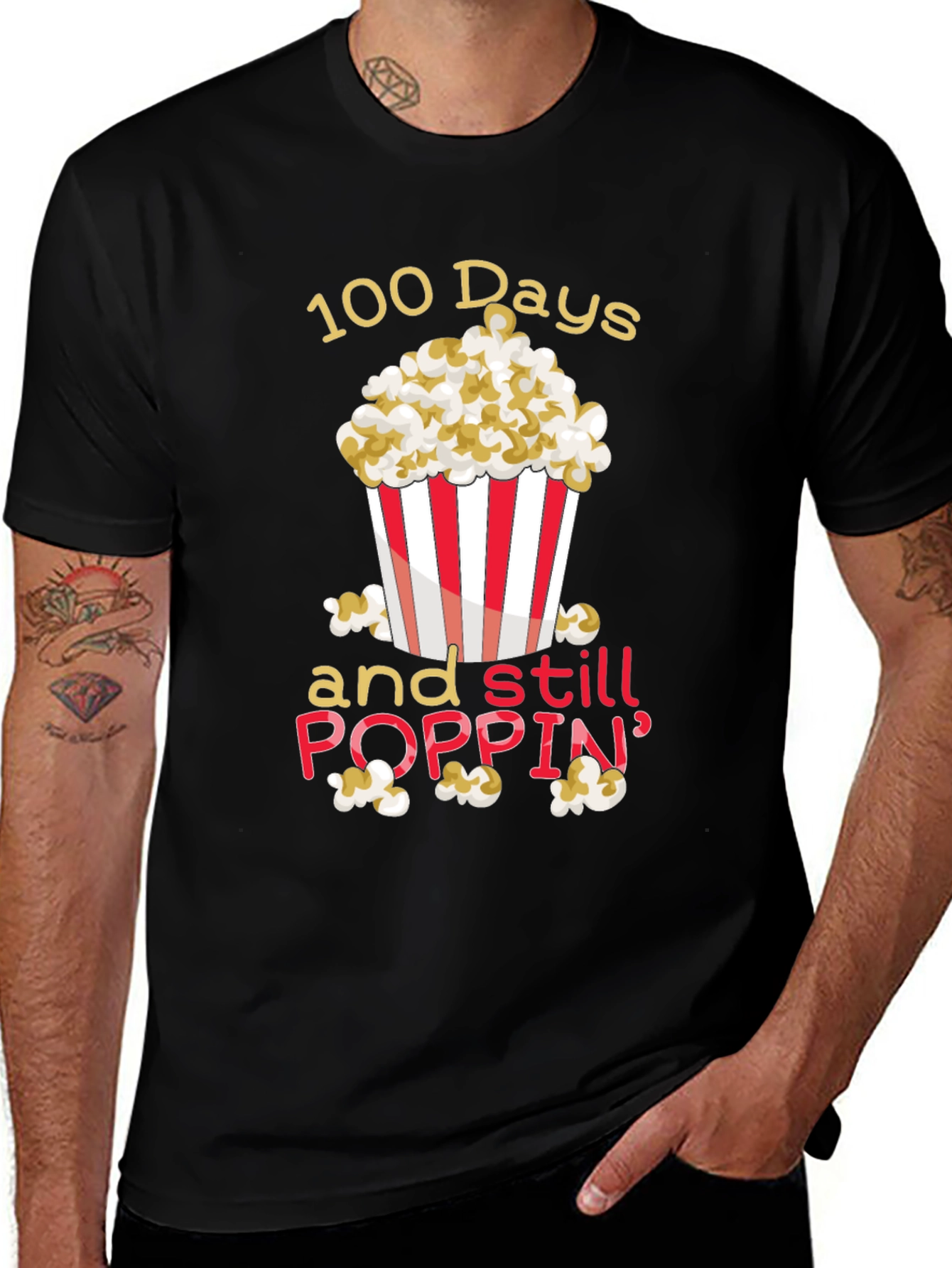 Variant 16 of 100 Days and Still Poppin' T-Shirt