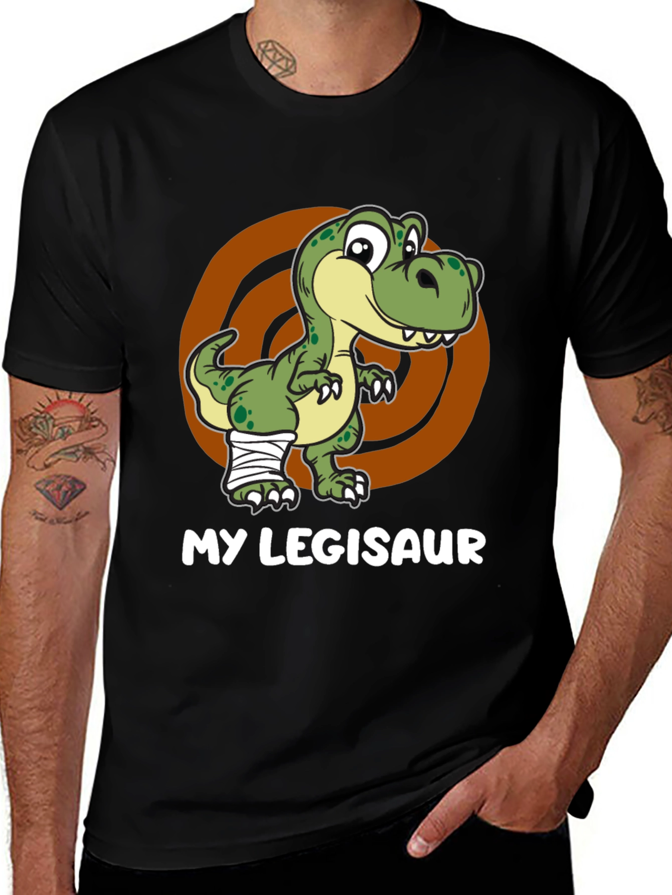 Variant 24 of My Legisaur T-Shirt - Funny Dinosaur Tee