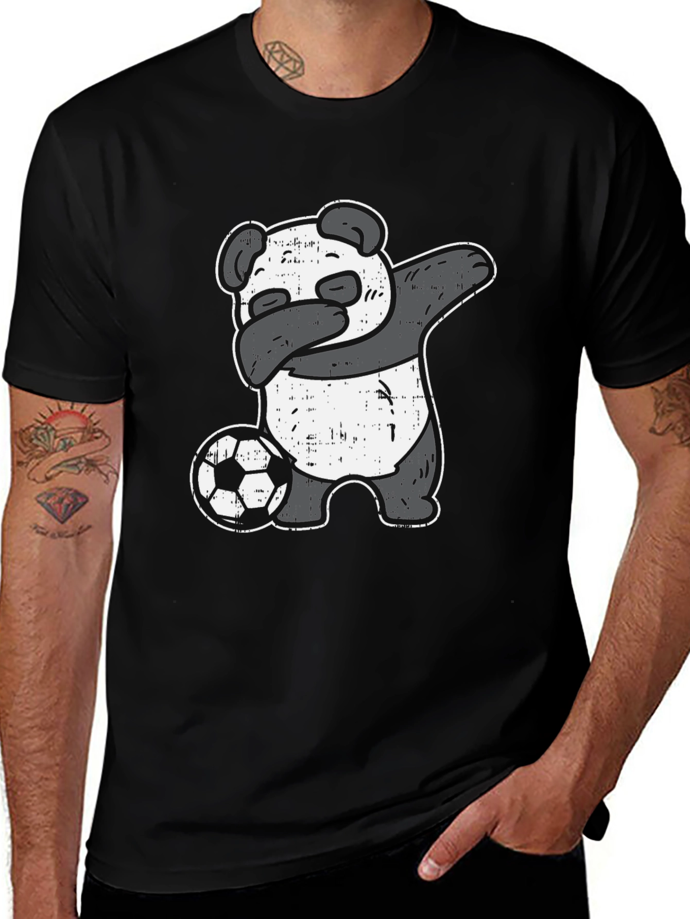 Variant 6 of Panda Soccer Dab T-Shirt