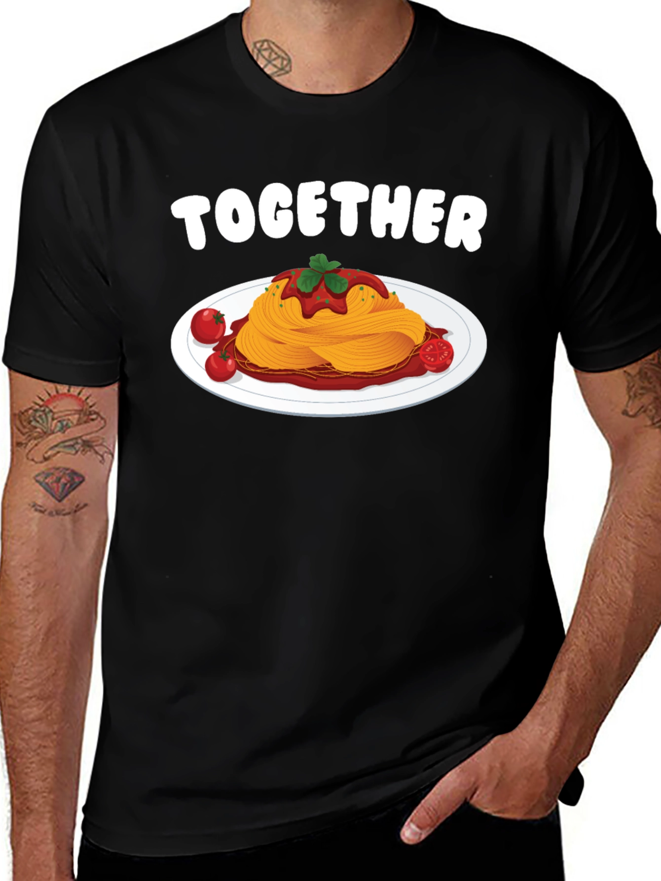 Variant 20 of Together Spaghetti T-Shirt