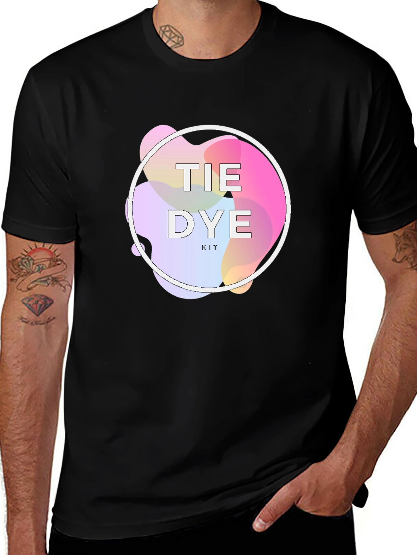 Variant 23 of Tie Dye Kit Graphic T-Shirt