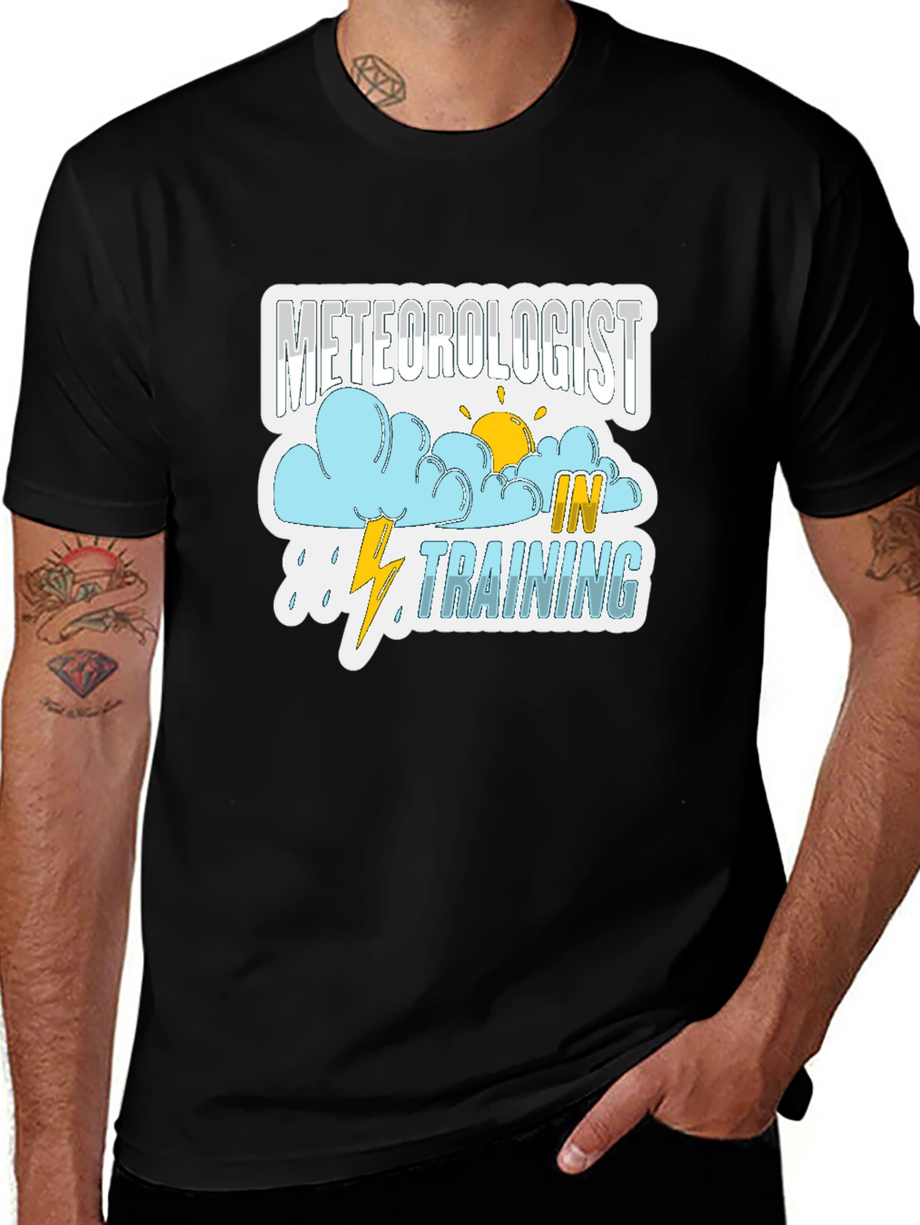 Variant 7 of Meteorologist In Training Graphic T-Shirt