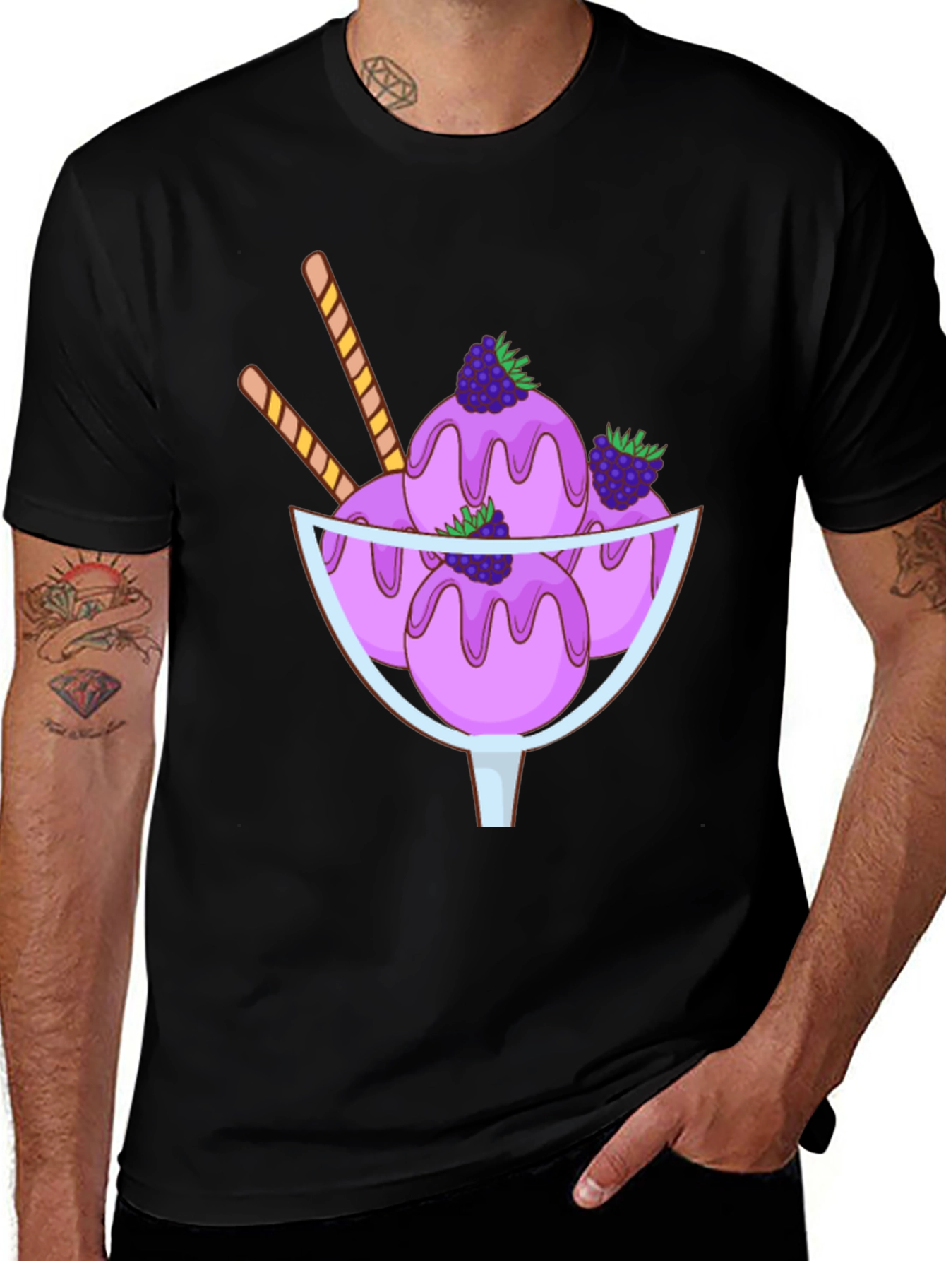 Variant 19 of Ice Cream Dessert T-Shirt