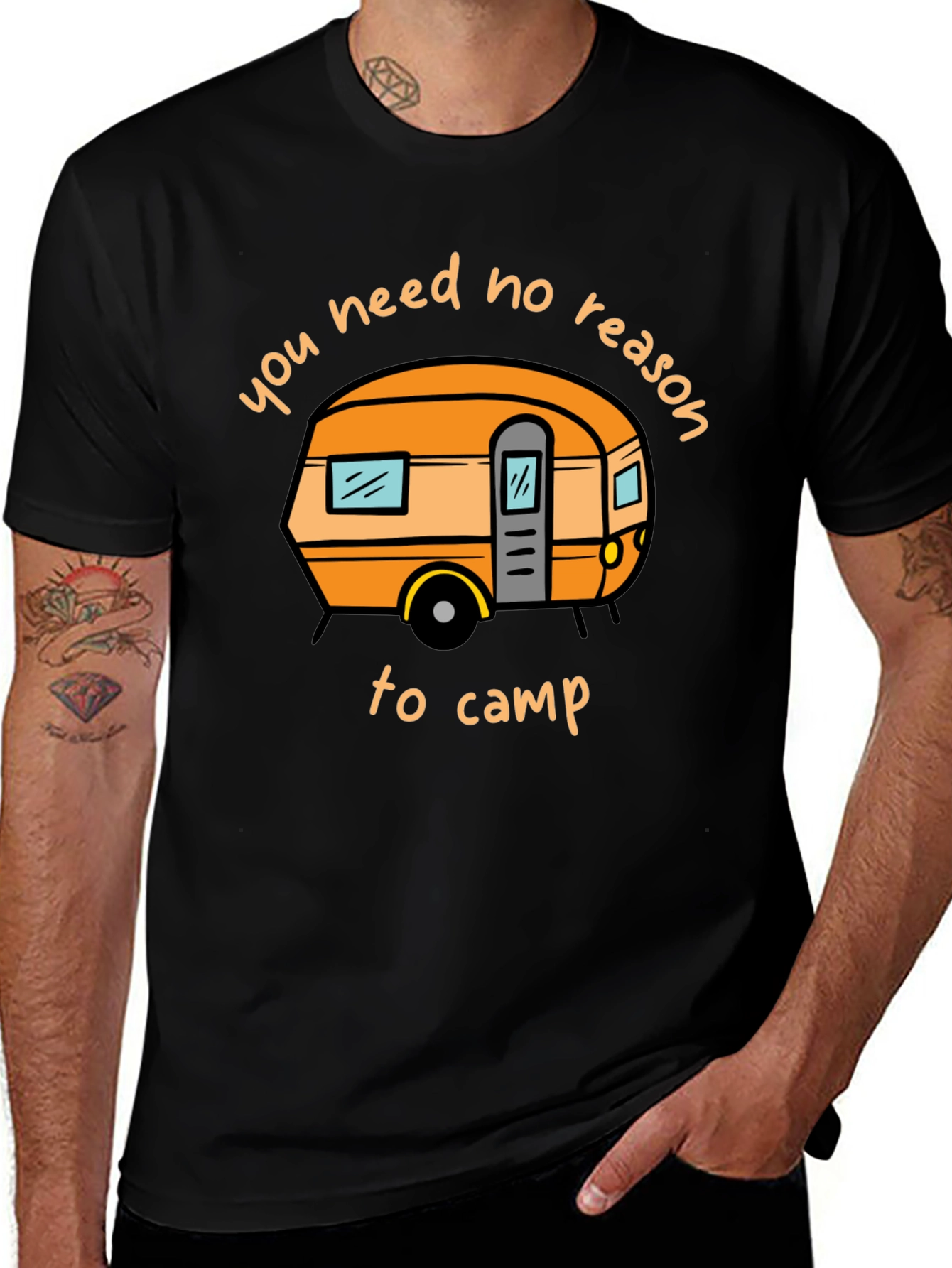 Camping Adventure Tee: You Need No Reason To Camp