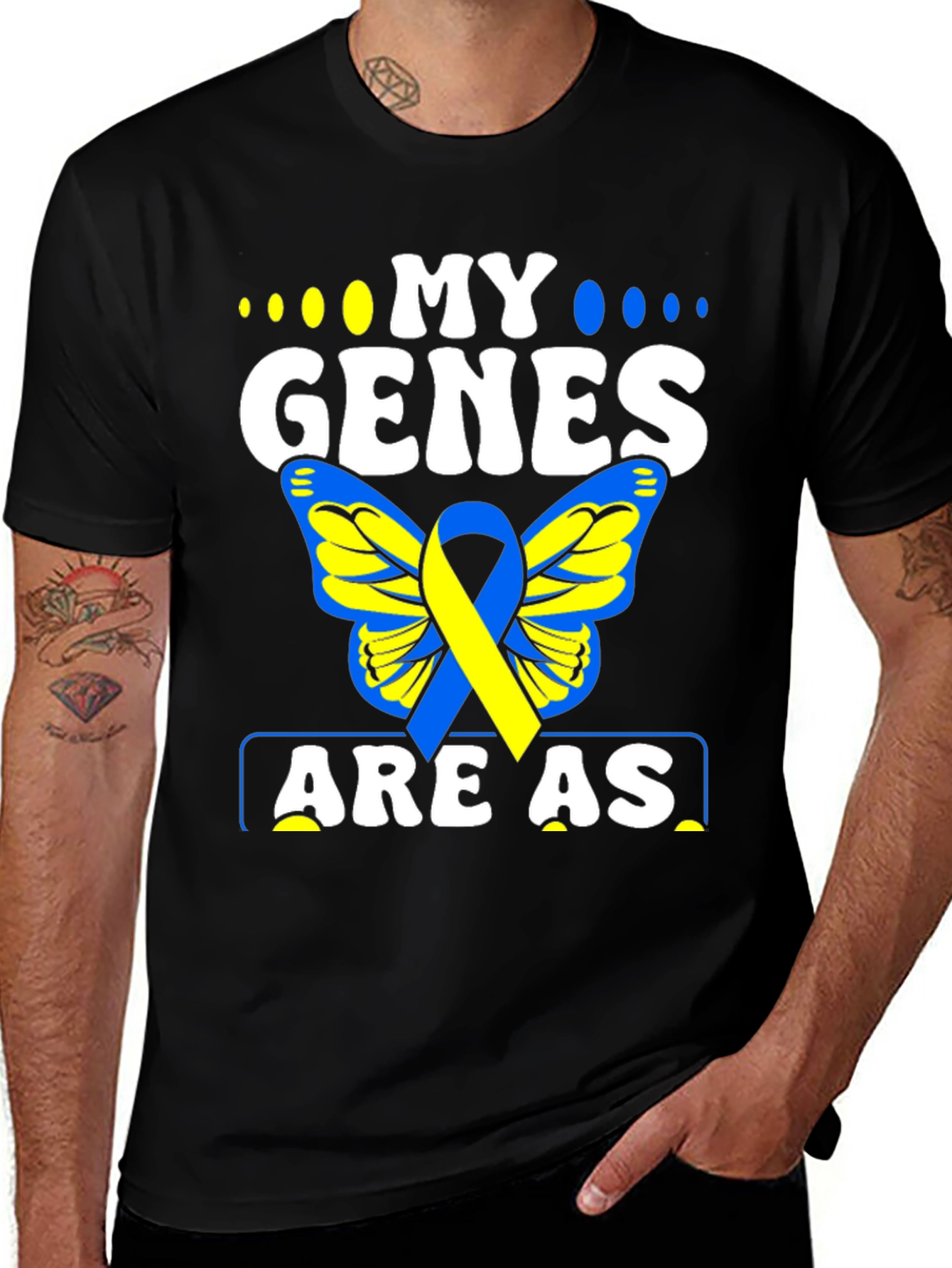Down Syndrome Awareness My Genes Are As T-Shirt