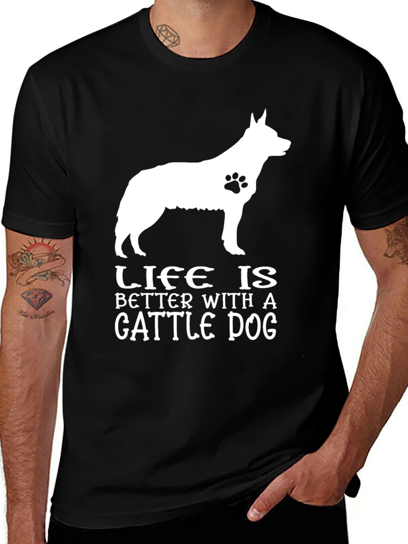 Variant 20 of Life Is Better With A Cattle Dog T-Shirt