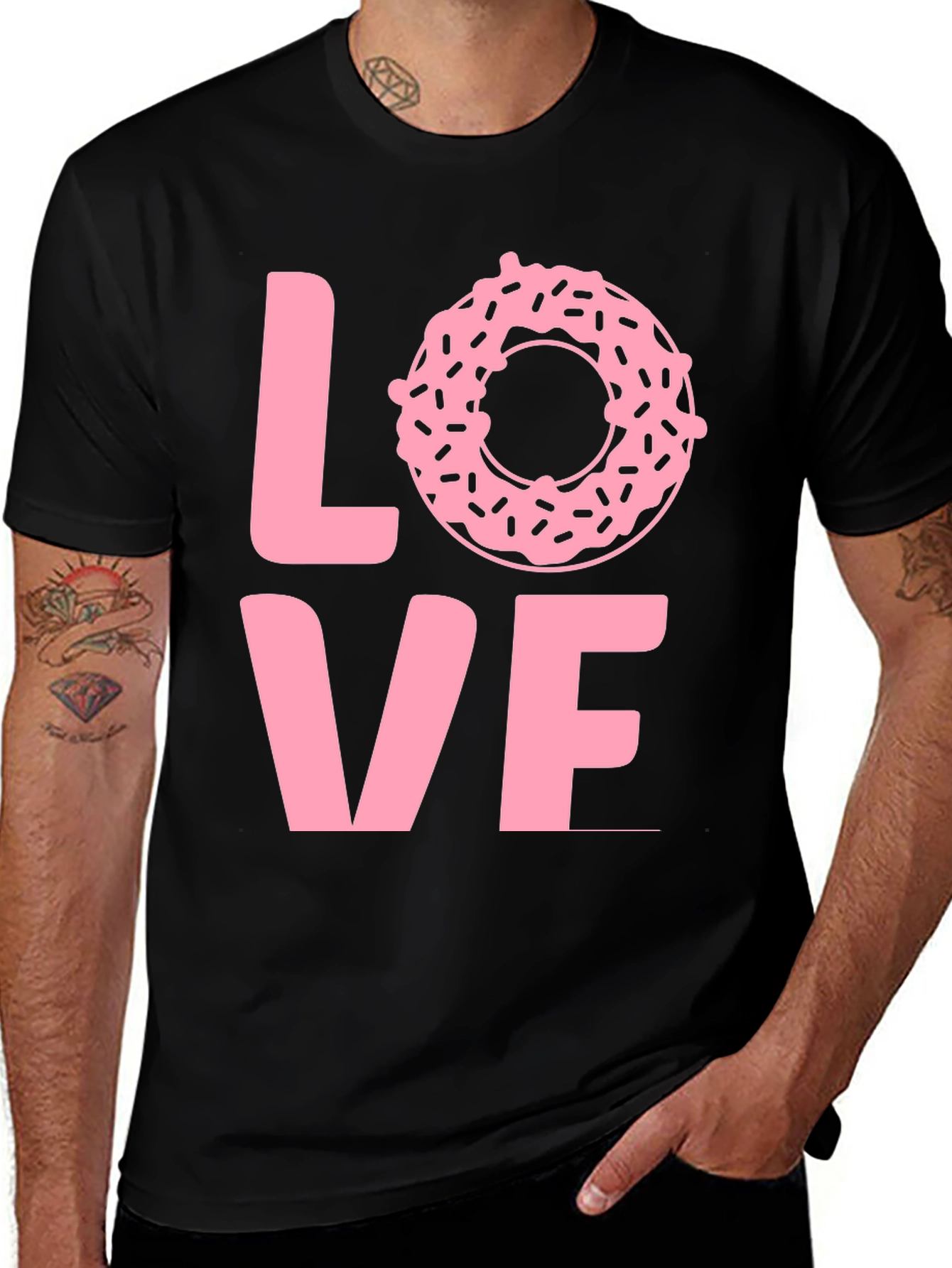 Love Donut T-Shirt - Sweet & Stylish!
