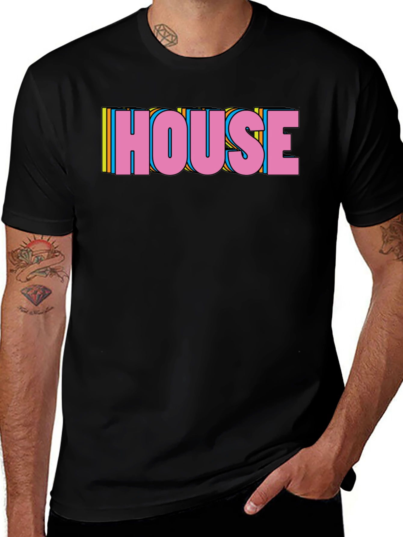 Retro Style "House" T-Shirt