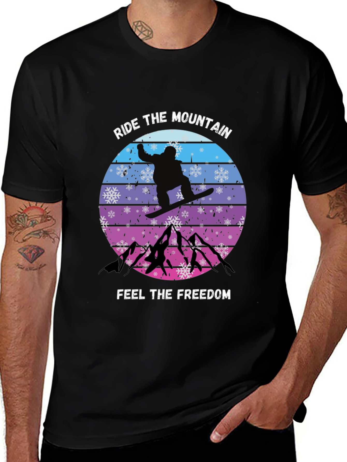 Variant 9 of Ride the Mountain Graphic Tee