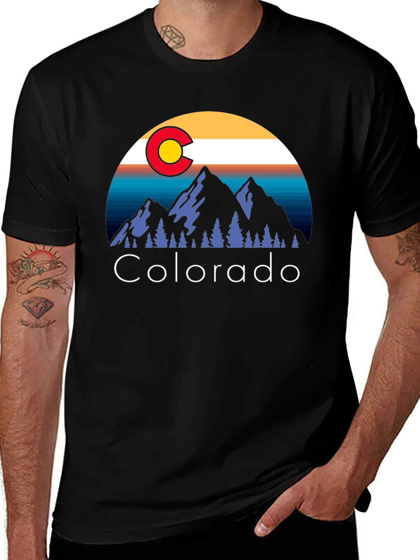 Colorado Graphic T-Shirt - Mountain Adventure