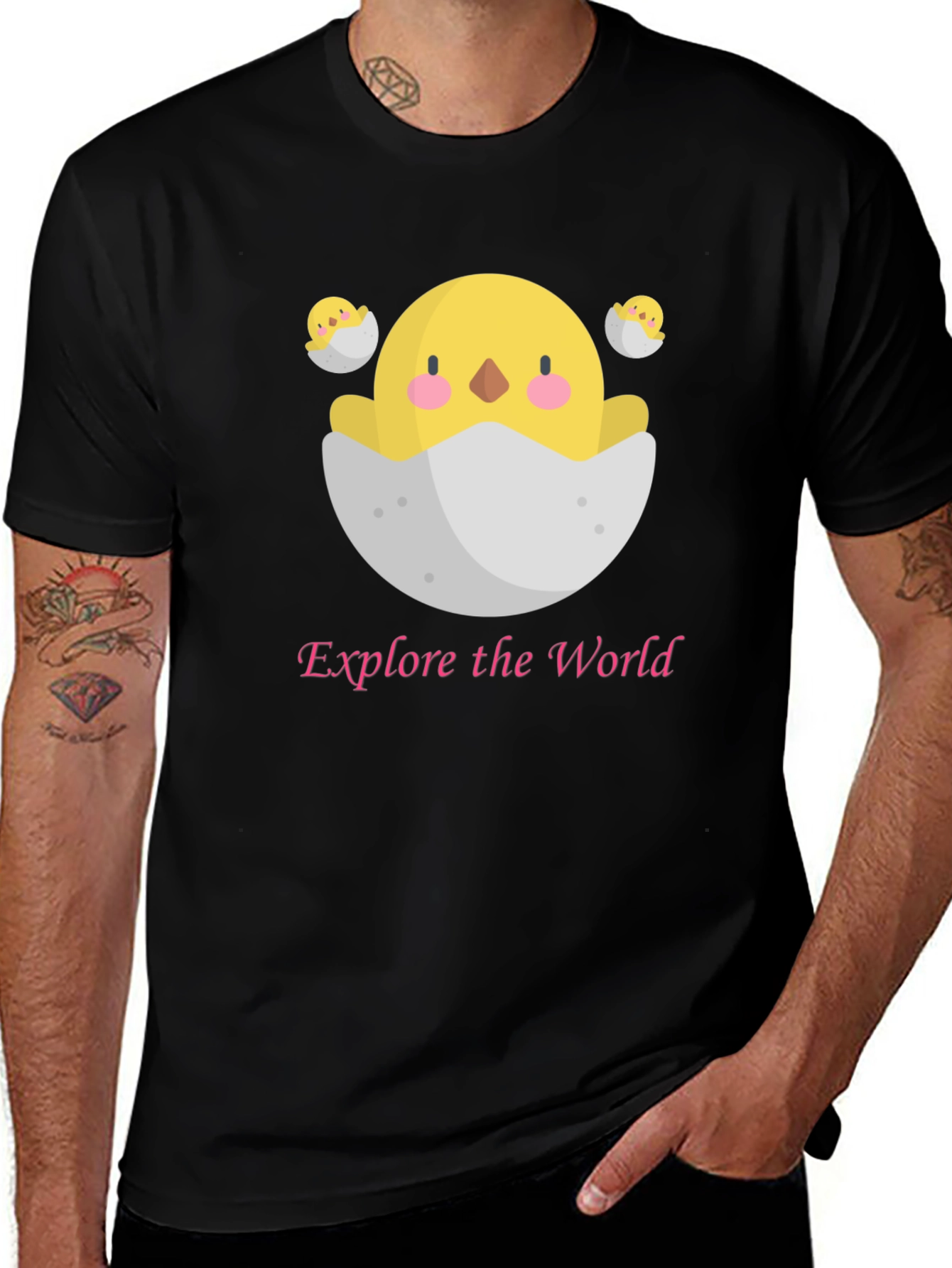 Variant 12 of Explore the World Chick T-Shirt