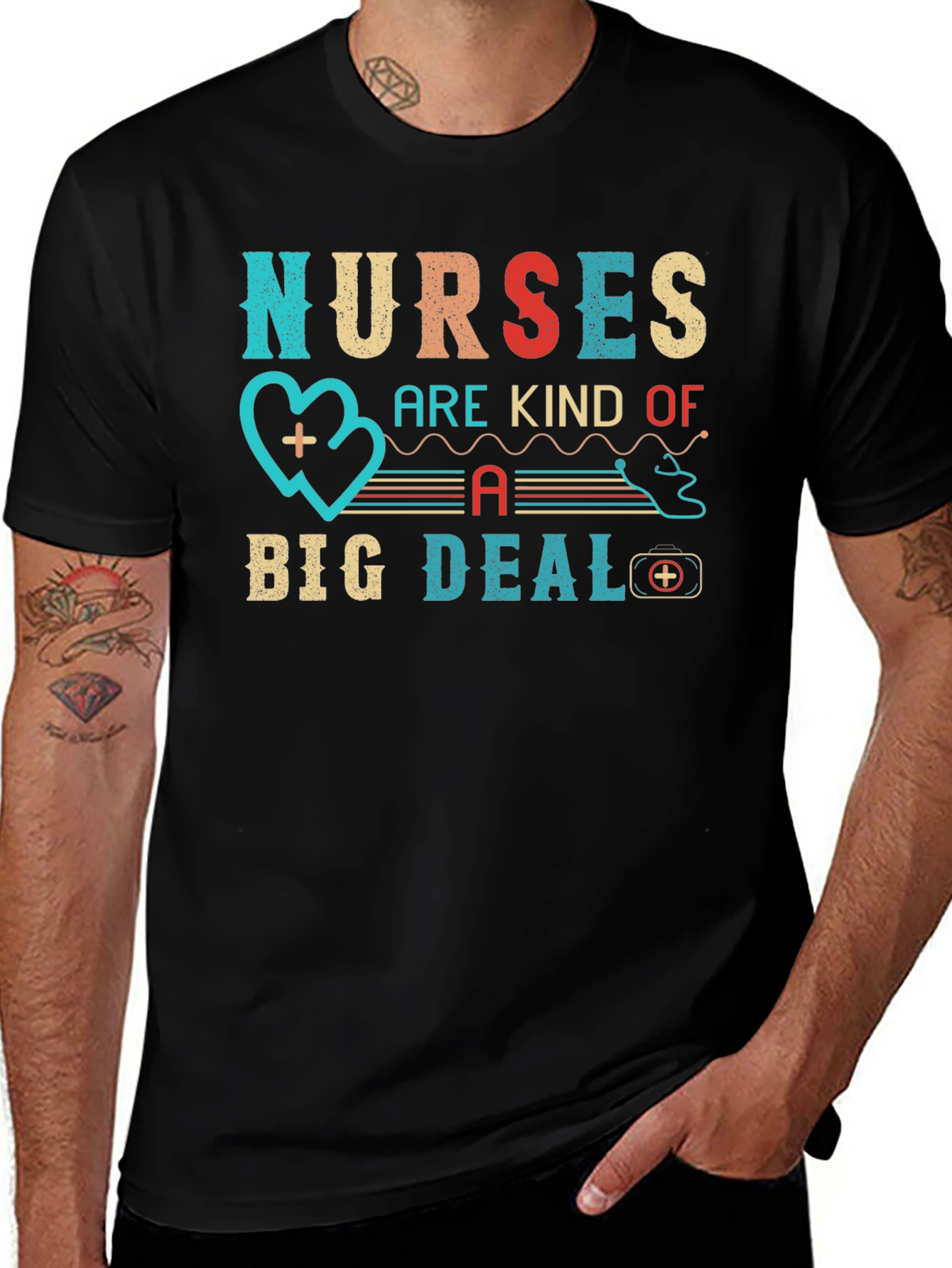 Variant 3 of Nurses Are Kind of A Big Deal Graphic T-Shirt