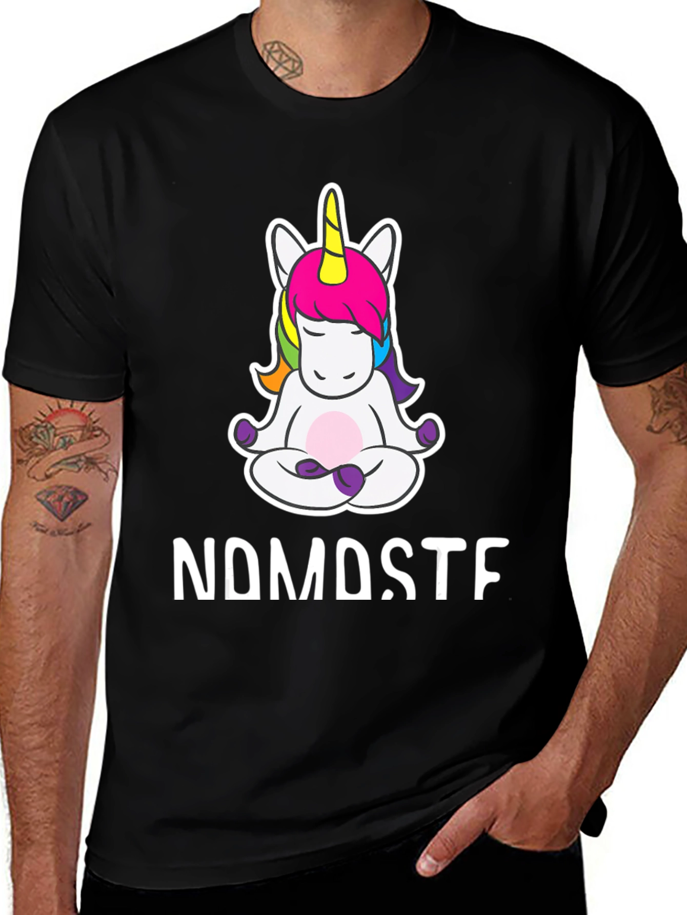 Variant 19 of Nomaste Unicorn Graphic Tee - Yoga Shirt