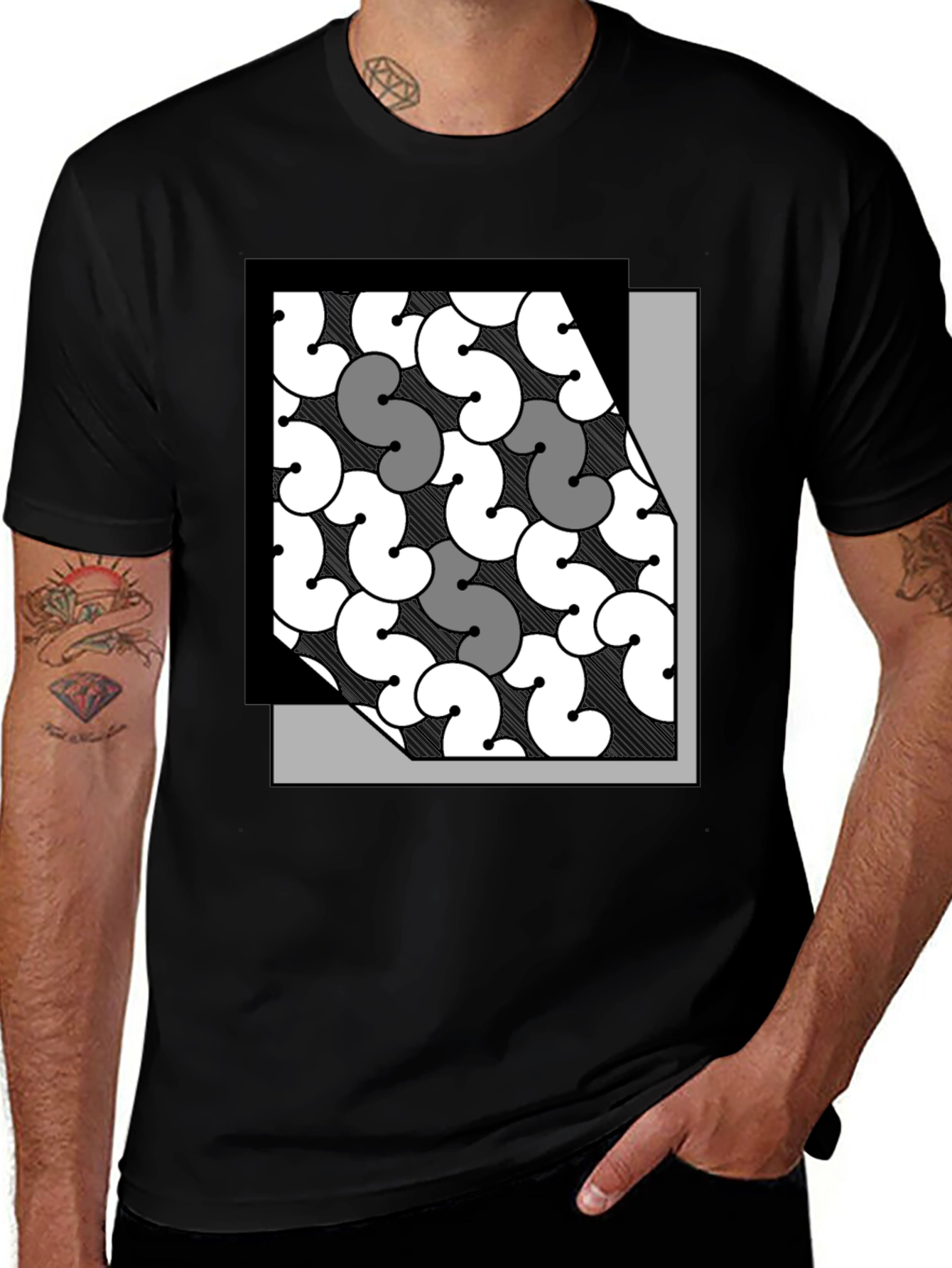 Variant 28 of Abstract Pattern Graphic Tee