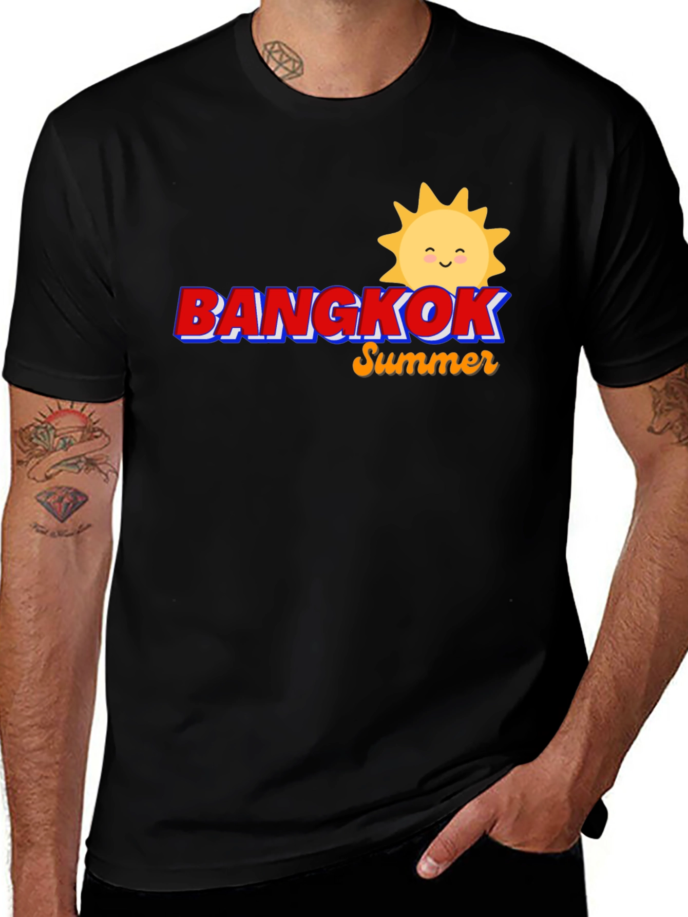 Bangkok Summer Graphic T-Shirt