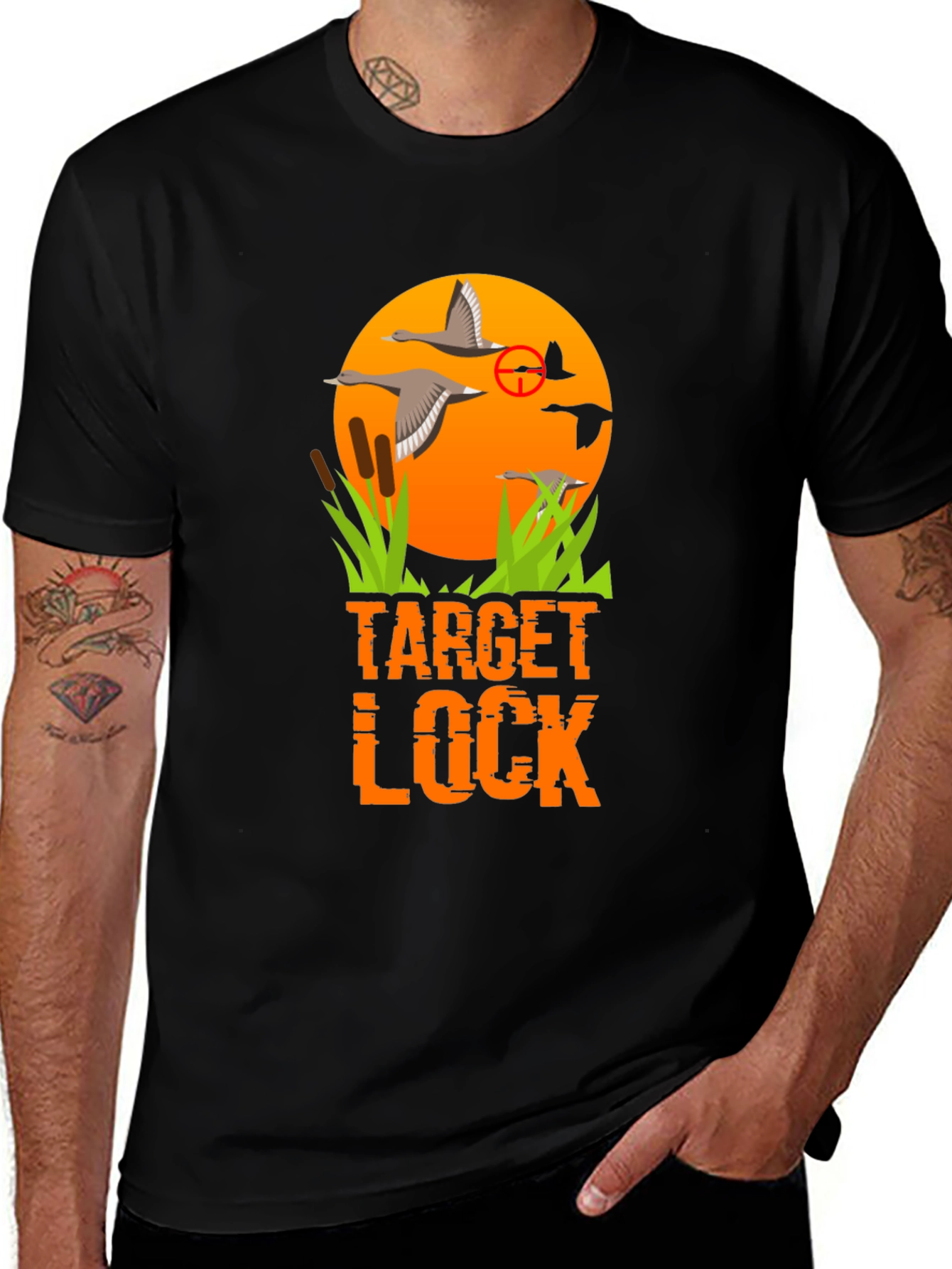 Variant 28 of Target Lock Duck Hunting T-Shirt
