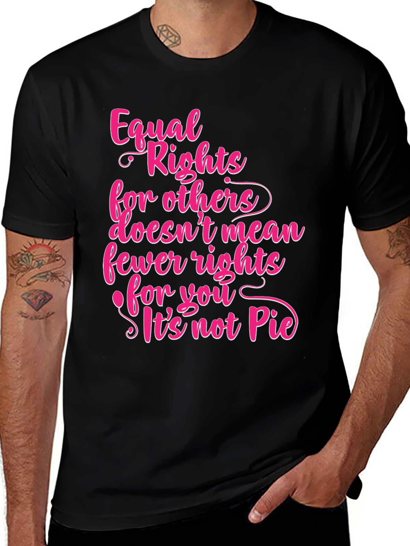 Variant 22 of Equal Rights Tee - It's Not Pie