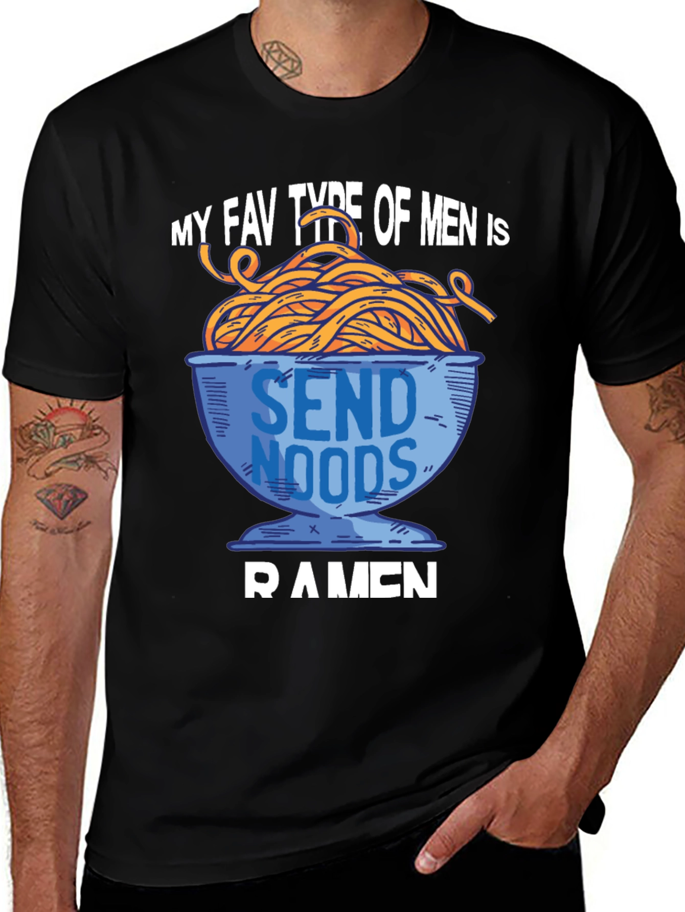 Variant 28 of Send Noods Ramen T-Shirt