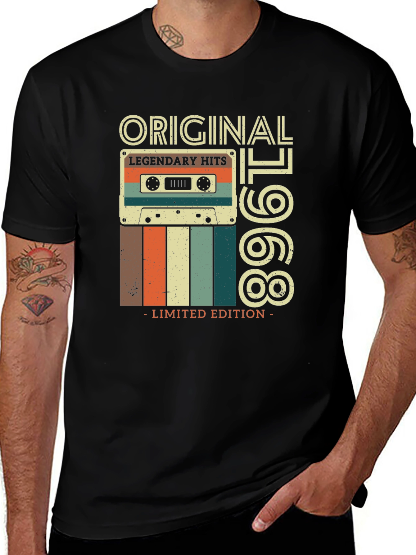 Variant 20 of Original 1968 Legendary Hits Cassette T-Shirt