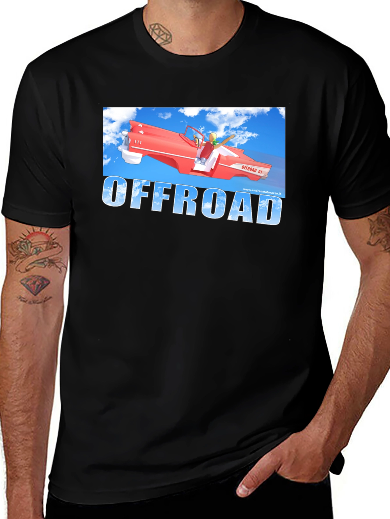 Variant 26 of Offroad Adventure T-Shirt - Unique Design