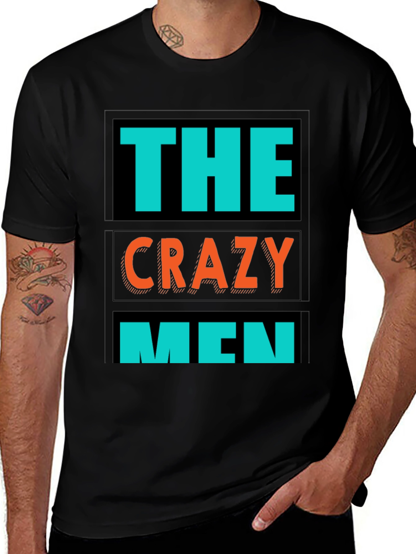 Variant 11 of The Crazy Men Graphic Tee