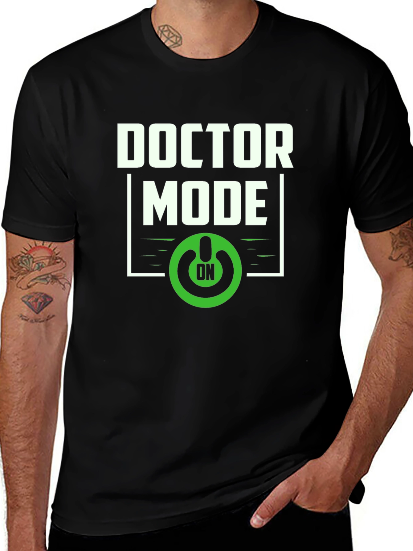 Doctor Mode ON Graphic Tee - Funny Medical T-Shirt