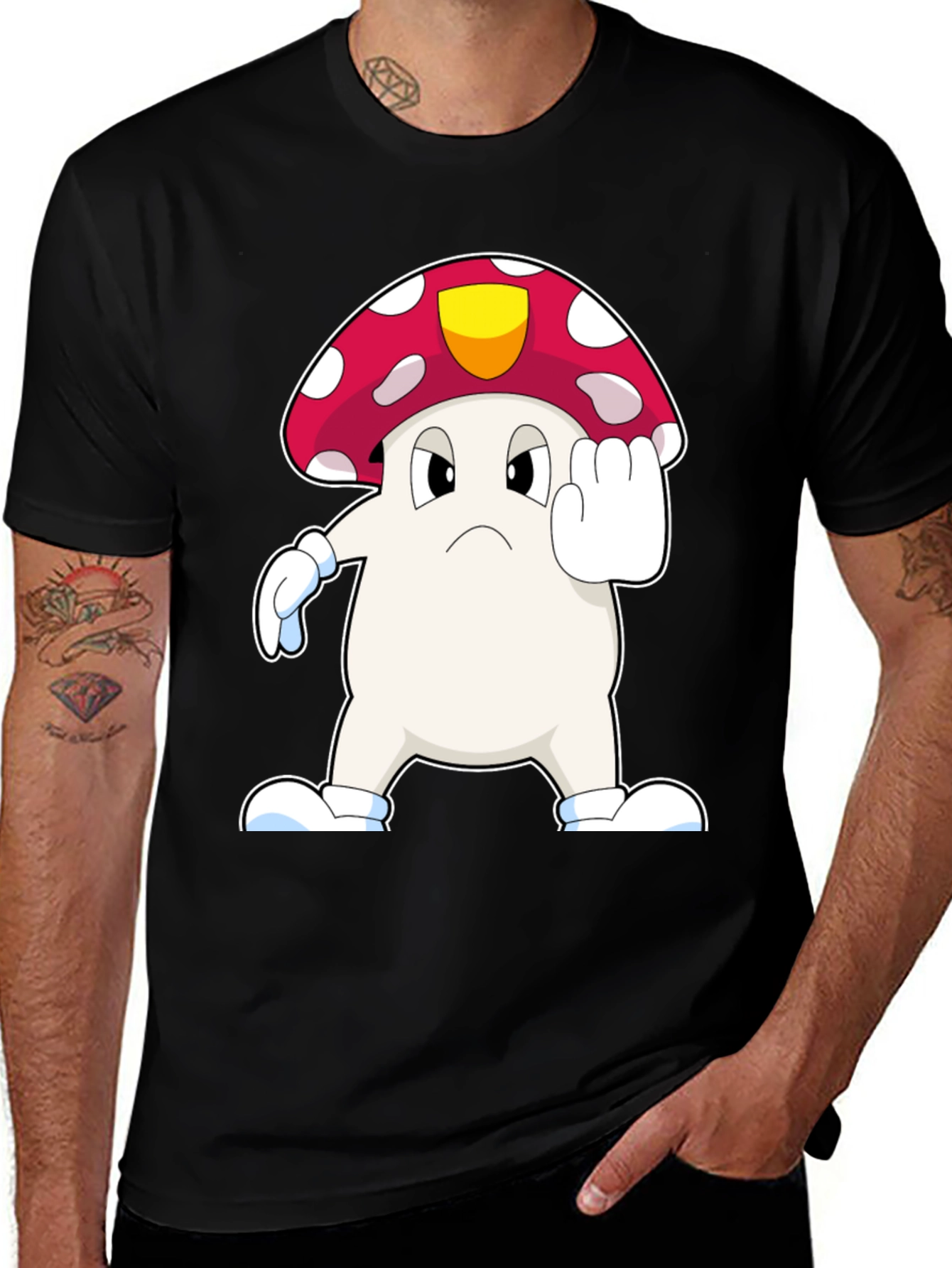 Variant 7 of Mushroom Cartoon T-Shirt