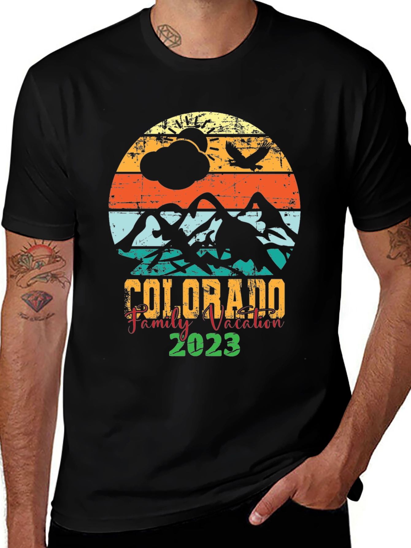 Colorado Family Vacation 2023 Graphic Tee