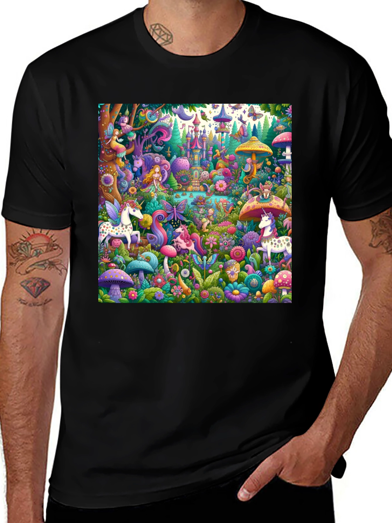 Variant 27 of Fantasy Wonderland Graphic Tee