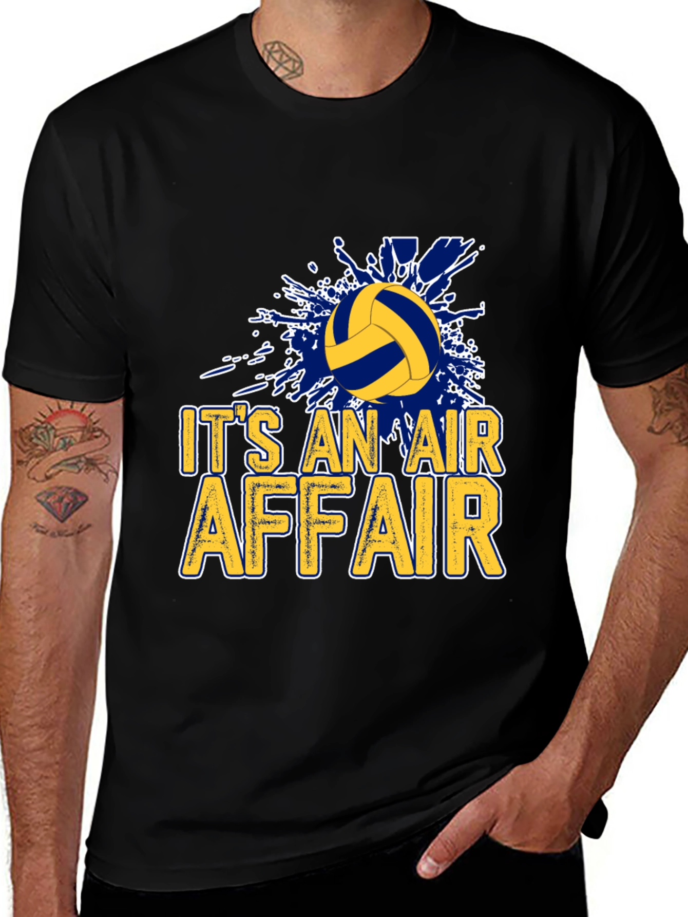 Variant 2 of It's An Air Affair Volleyball T-Shirt
