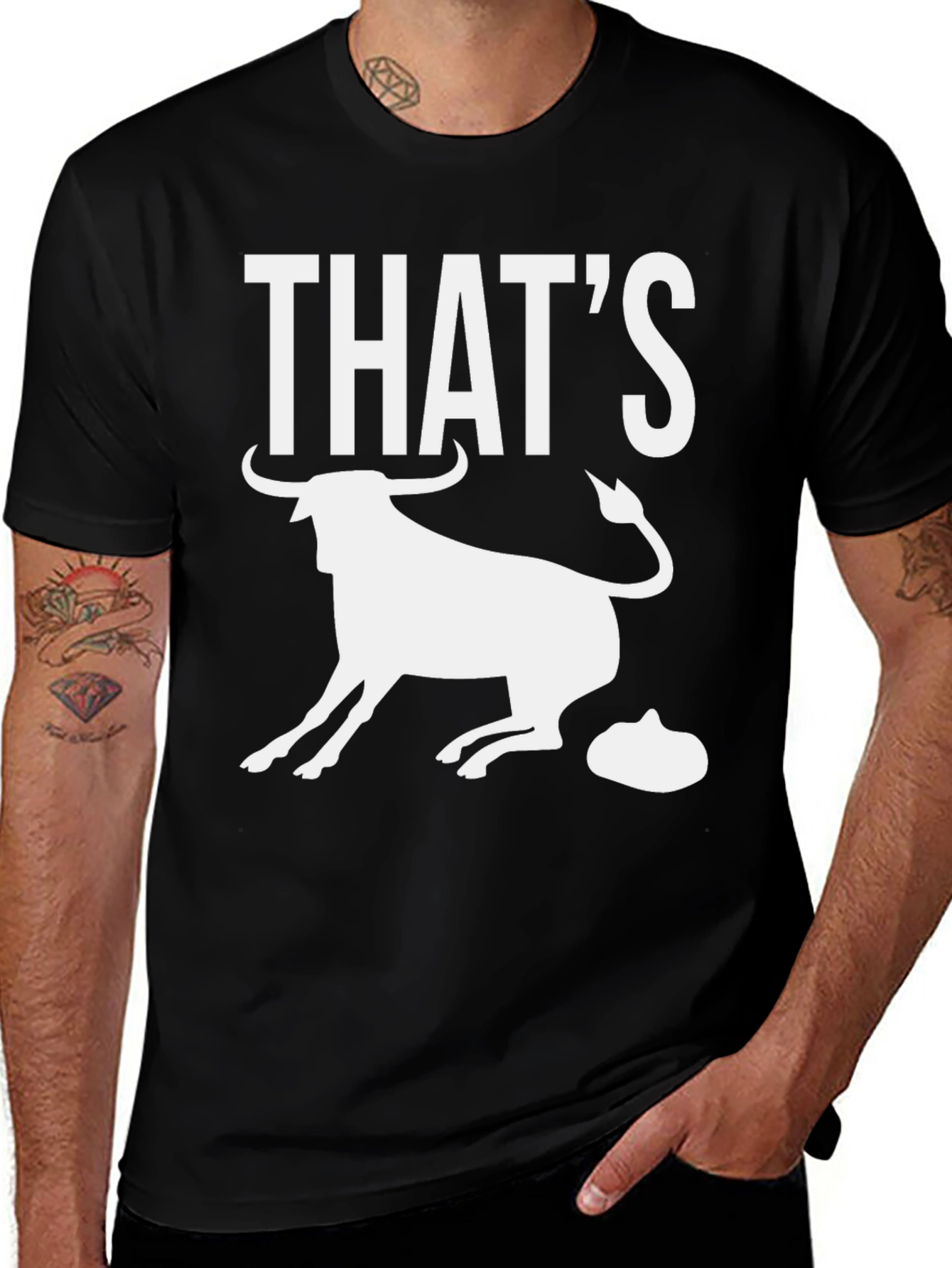Variant 8 of That's Bull Funny Graphic Tee