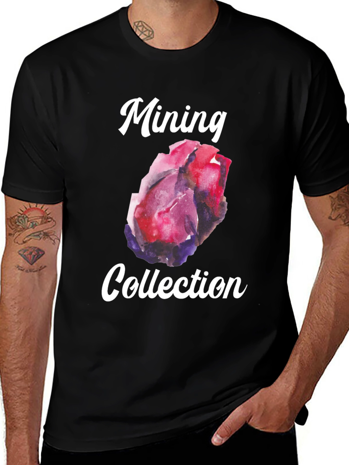 Variant 12 of Mining Collection Graphic T-Shirt