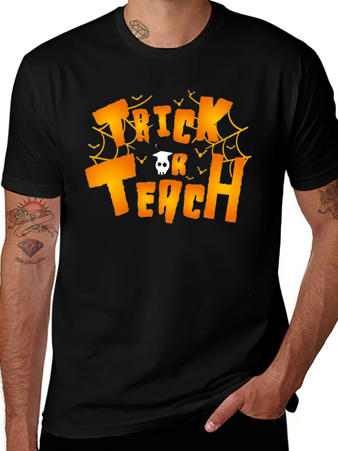 Trick or Teach Halloween T-Shirt