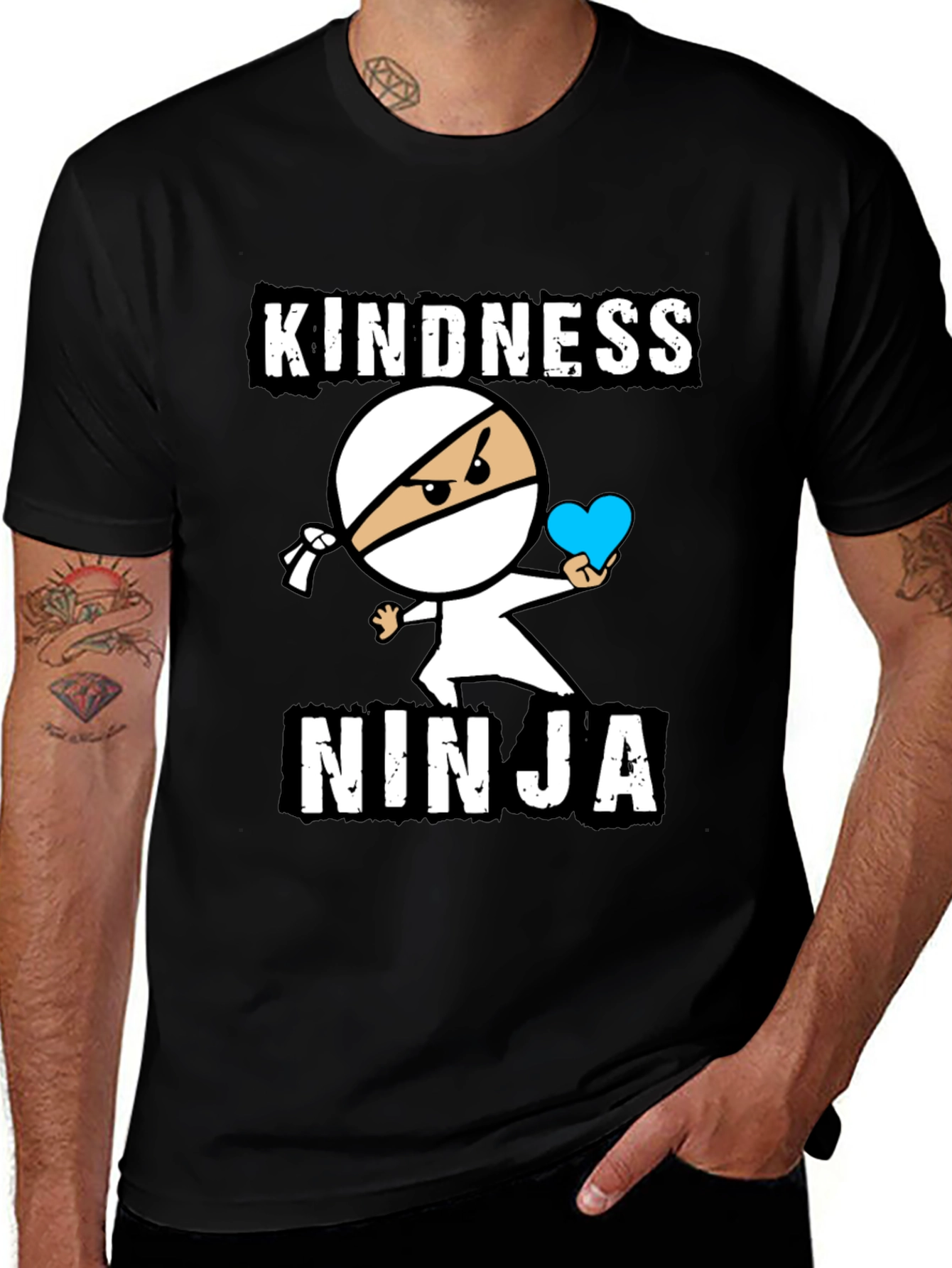 Kindness Ninja T-Shirt - Spread Positivity!