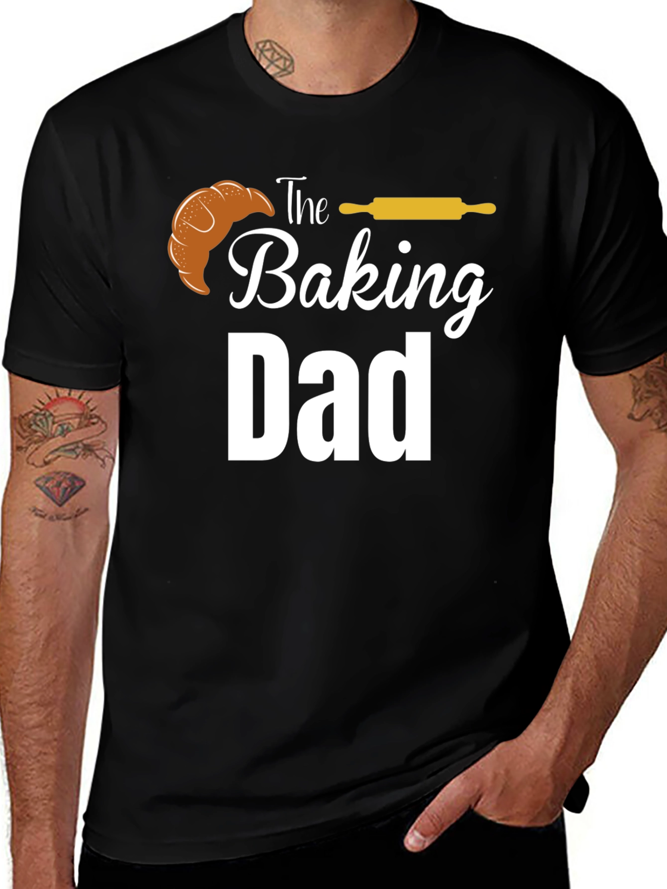 The Baking Dad T-Shirt: Culinary Humor for Father's Day