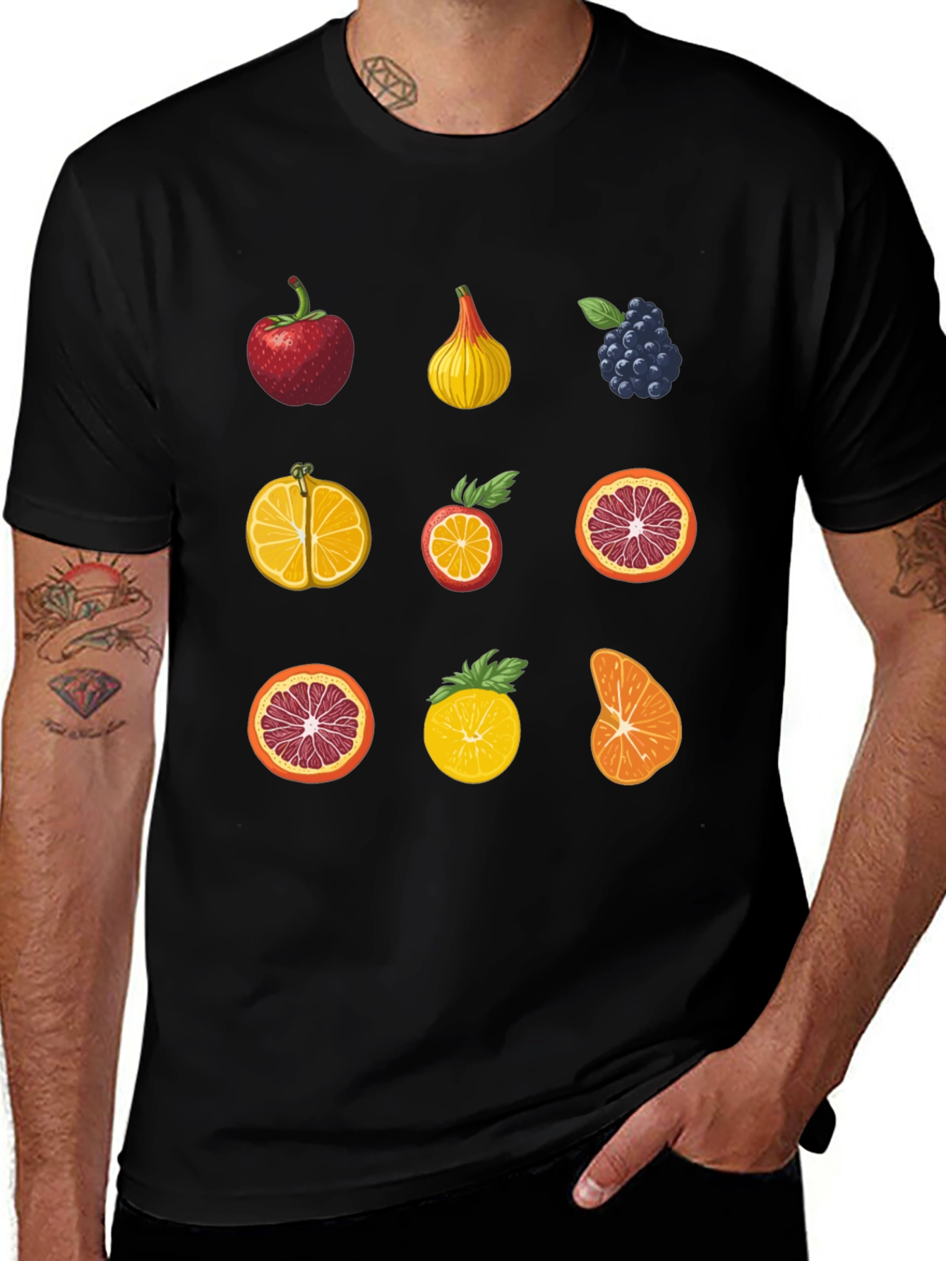 Variant 30 of Fruit Graphic Print Tee