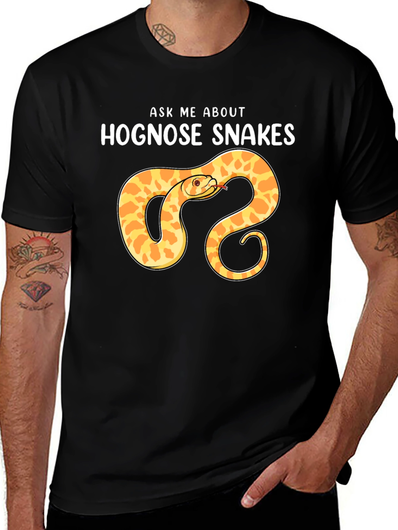 Hognose Snakes T-Shirt - Reptile Lover Tee