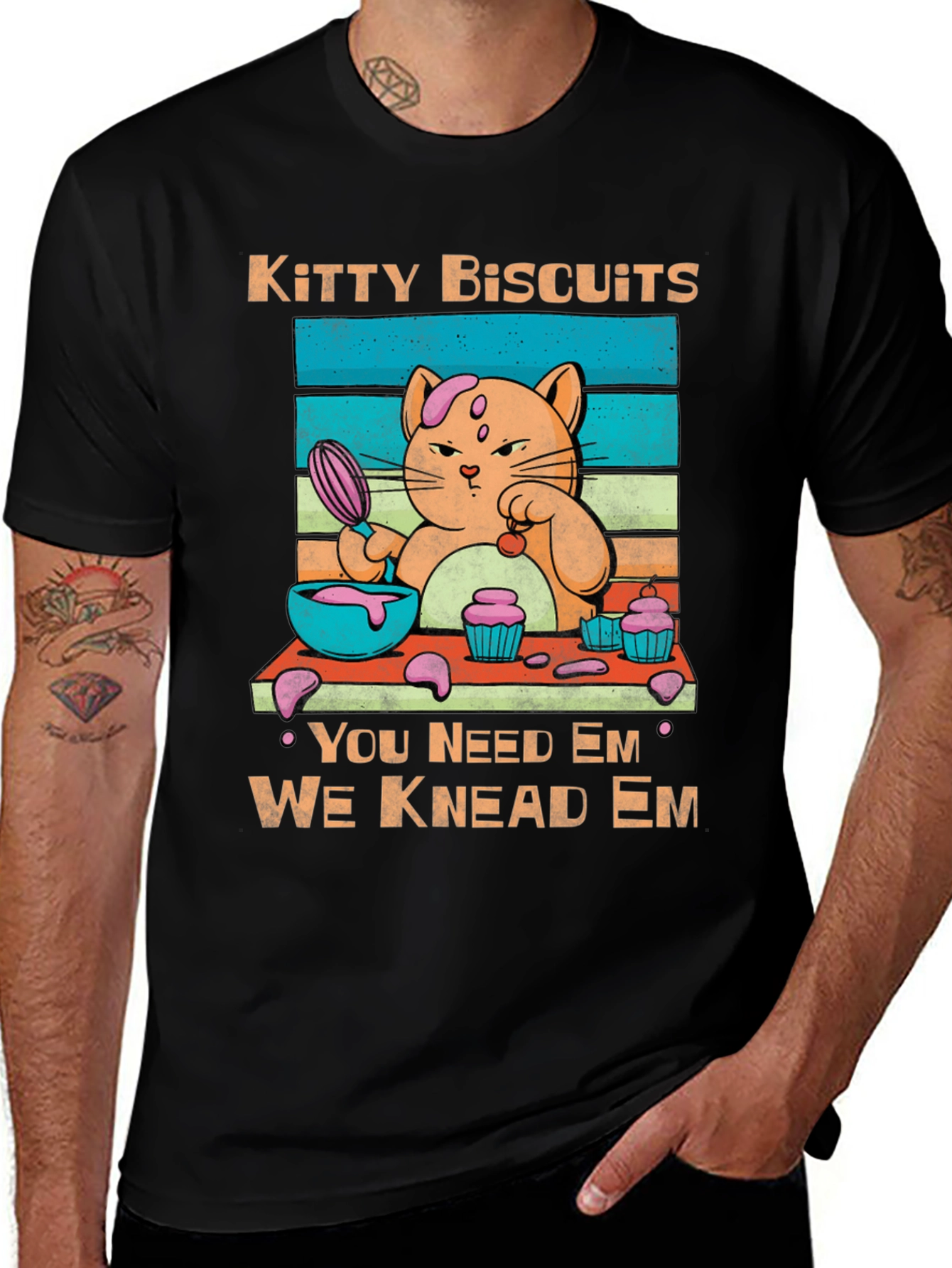 Variant 22 of Kitty Biscuits Graphic Tee