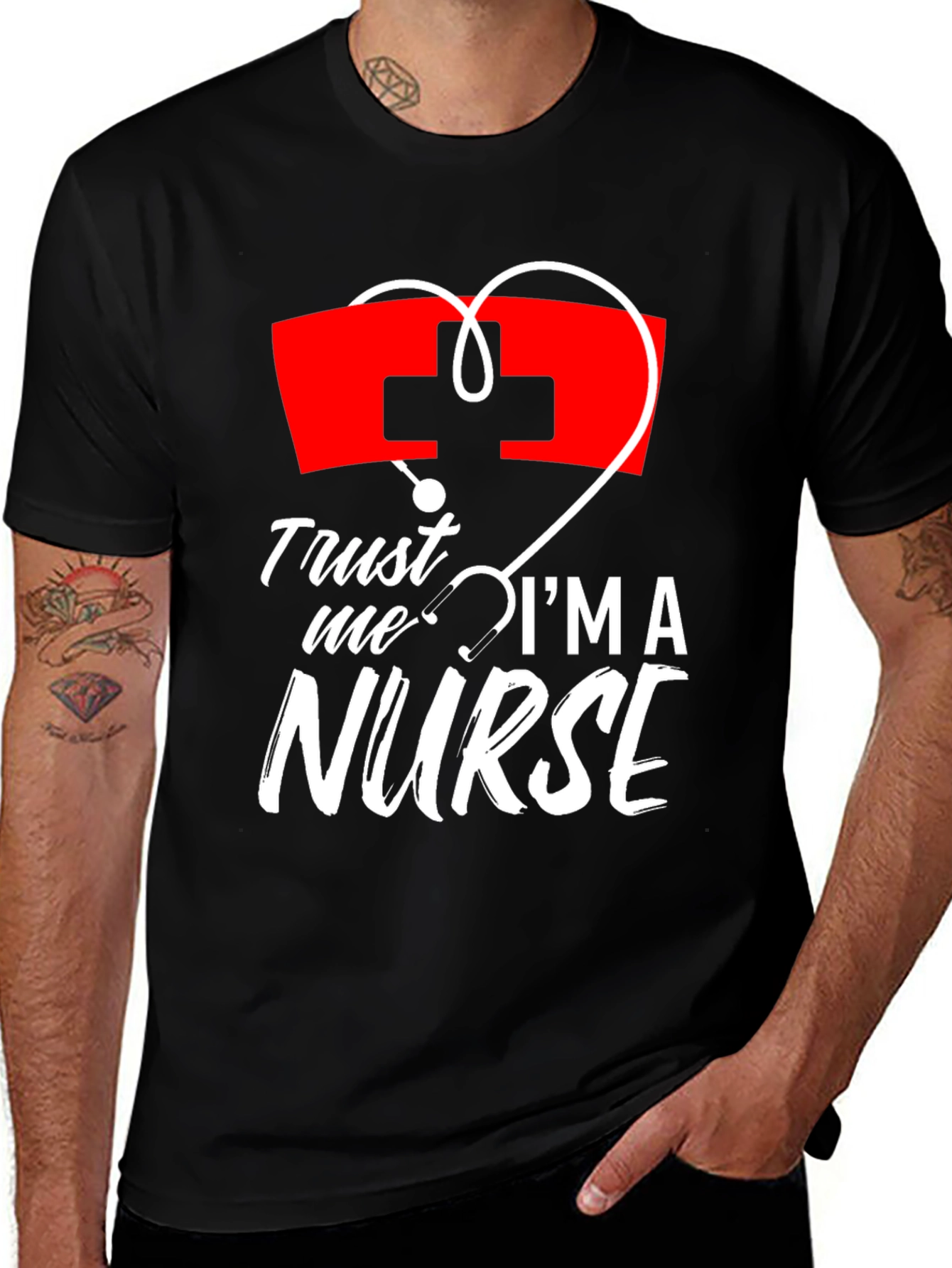 Variant 18 of Trust Me I'm A Nurse T-Shirt Medical Tee