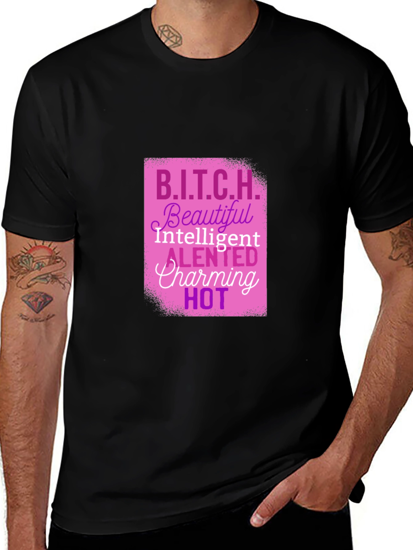 Variant 22 of B.I.T.C.H. Definition Graphic Tee