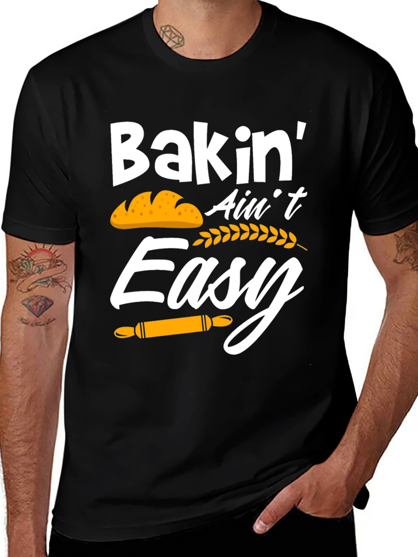 Variant 12 of Bakin' Ain't Easy Graphic T-Shirt