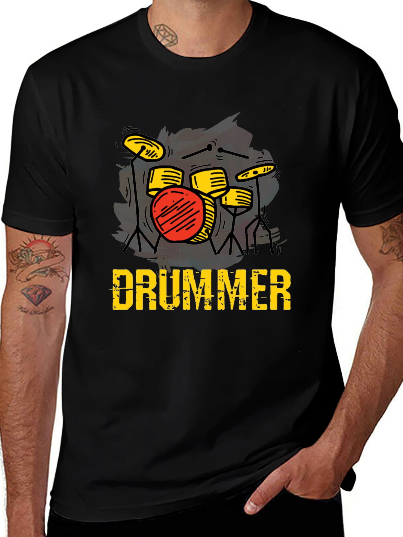 Drummer T-Shirt - Music Lover Tee
