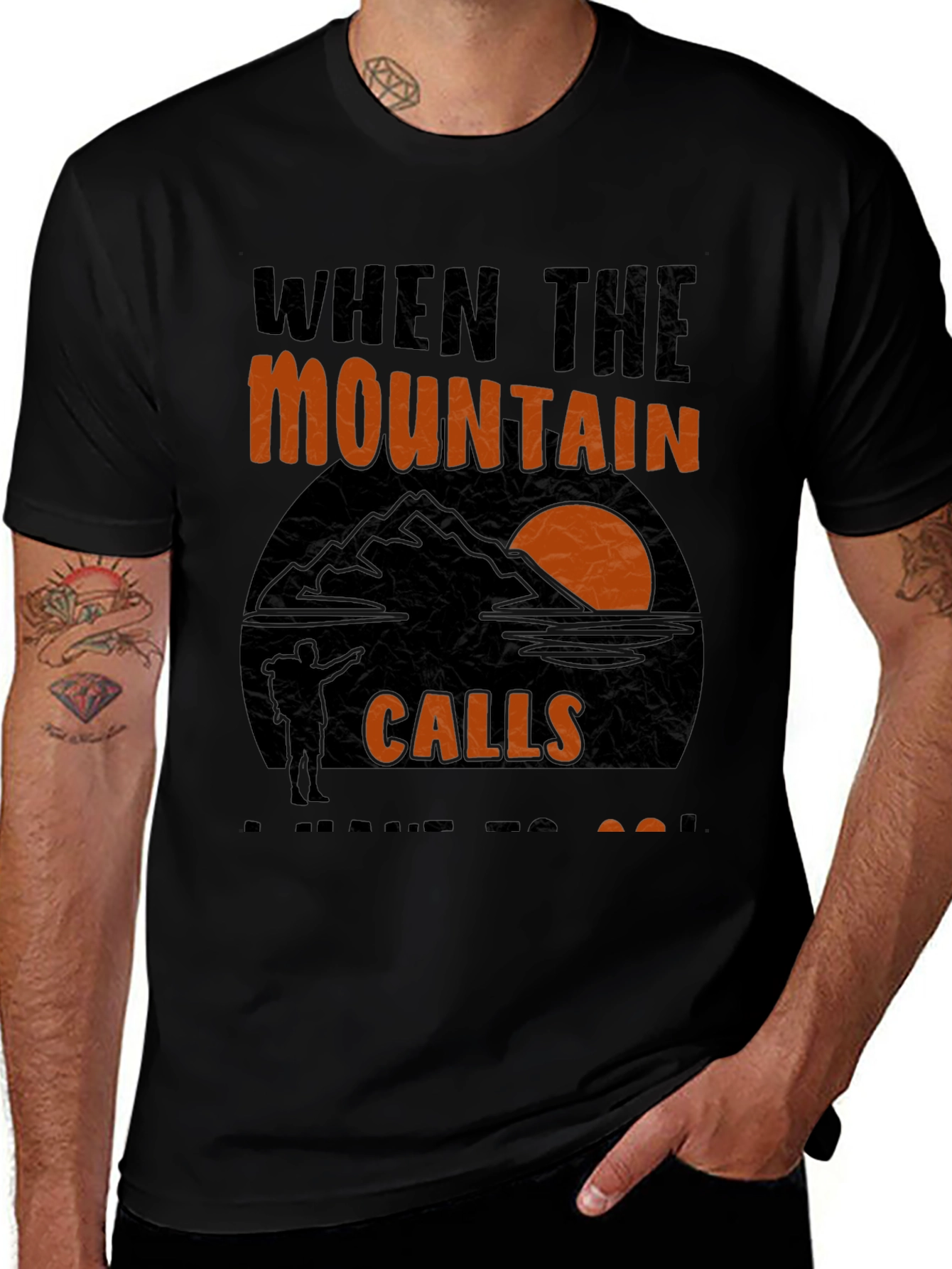 Mountain Calls Graphic Tee - Adventure Awaits!