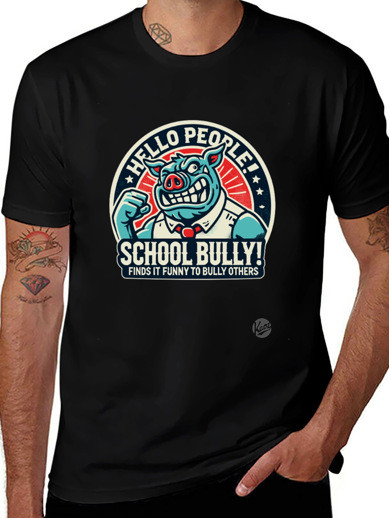Variant 4 of School Bully T-Shirt - Funny Bully Graphic Tee