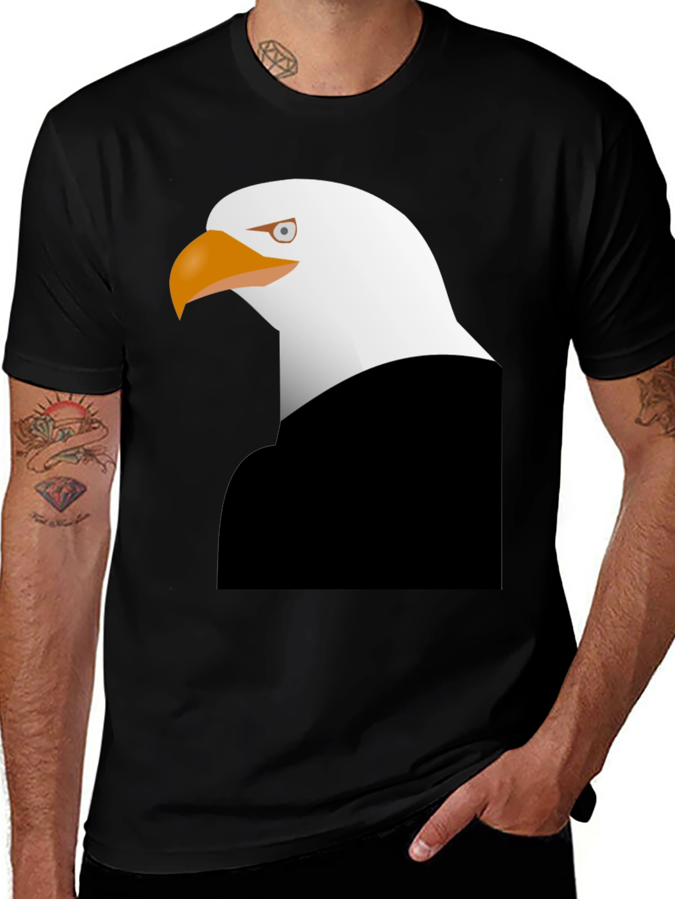 Variant 8 of Bald Eagle Graphic Tee - Patriotic T-Shirt