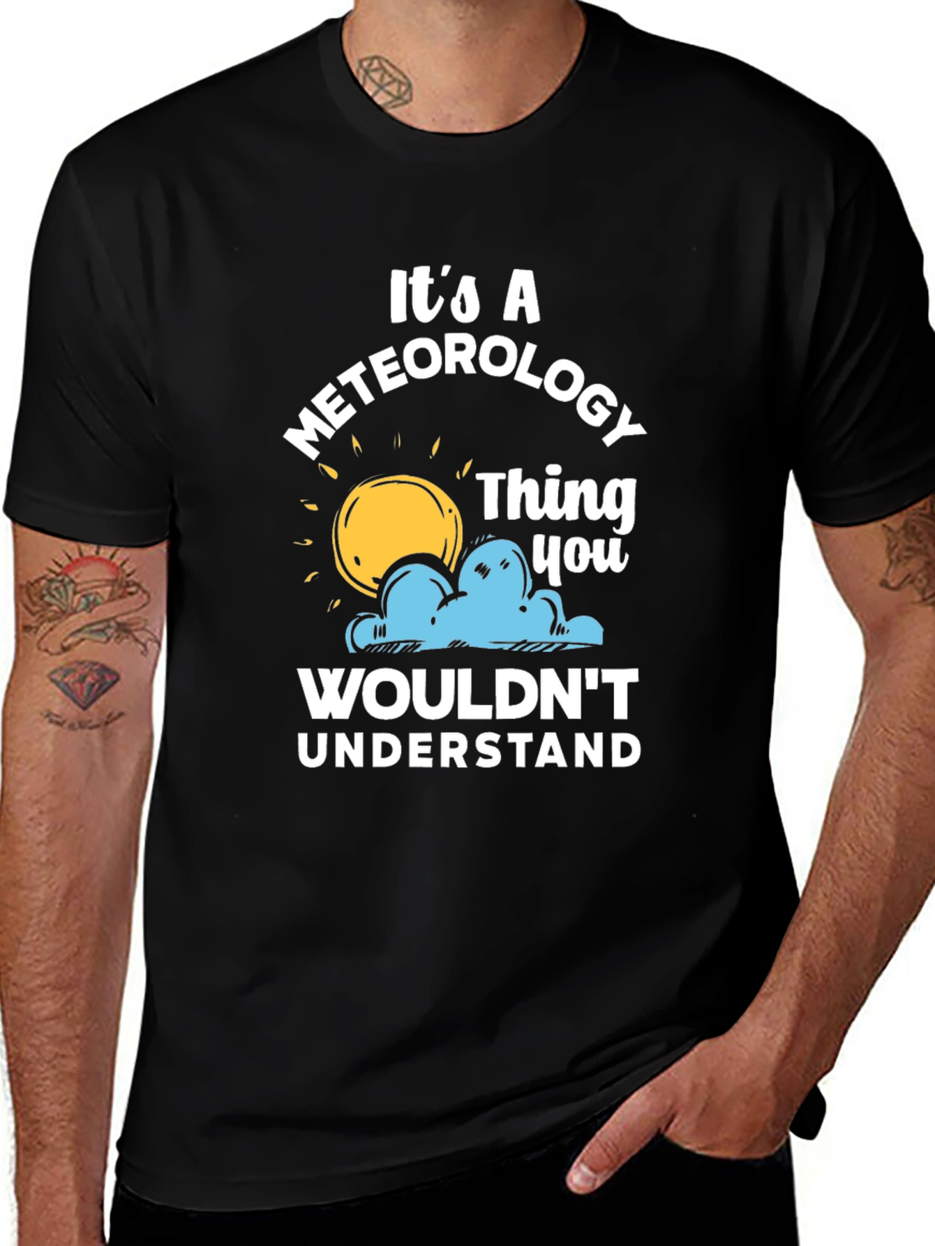 Variant 4 of Meteorology Thing T-Shirt - Weather Humor Tee