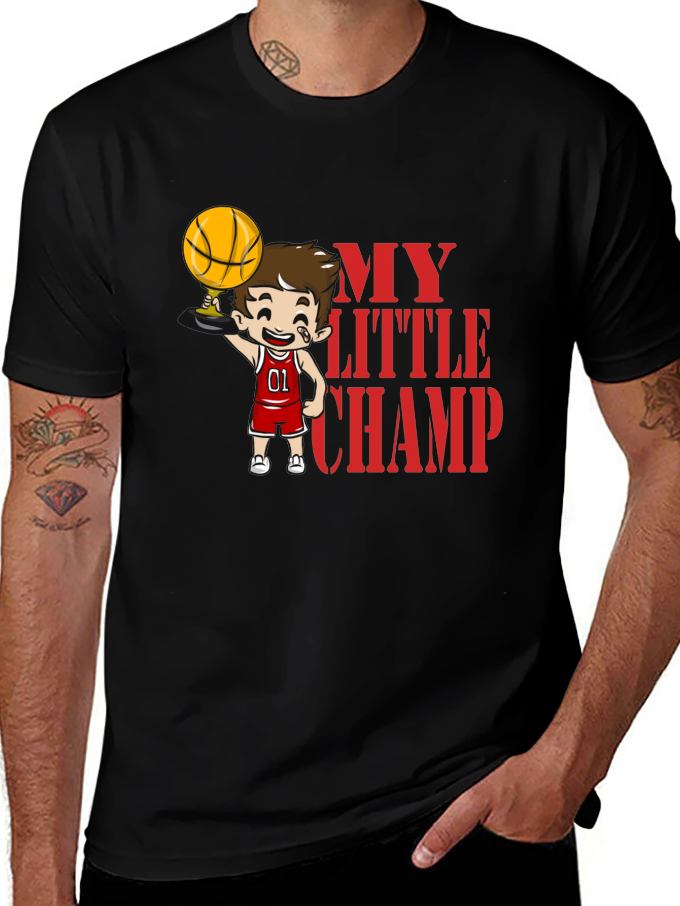Variant 23 of My Little Champ Basketball T-Shirt