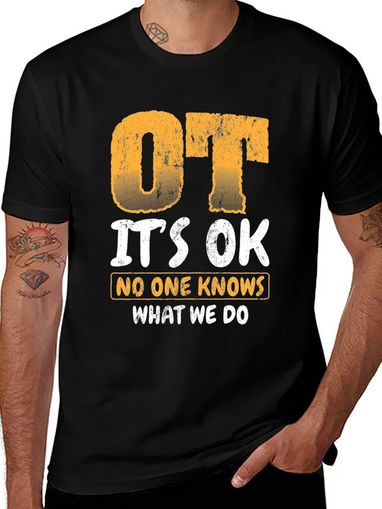 Variant 4 of OT It's OK T-Shirt