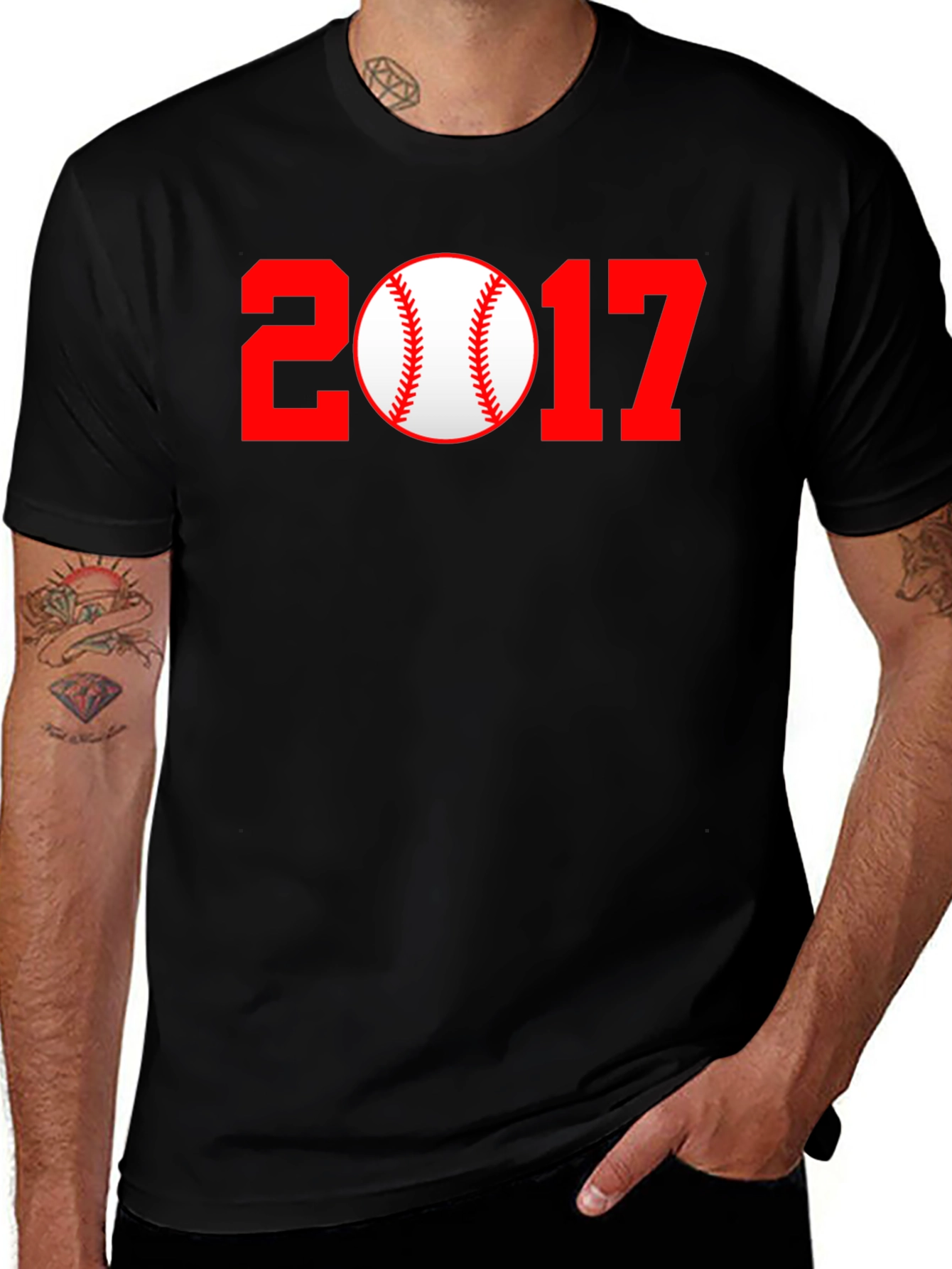Variant 25 of Baseball 2017 Graphic T-Shirt