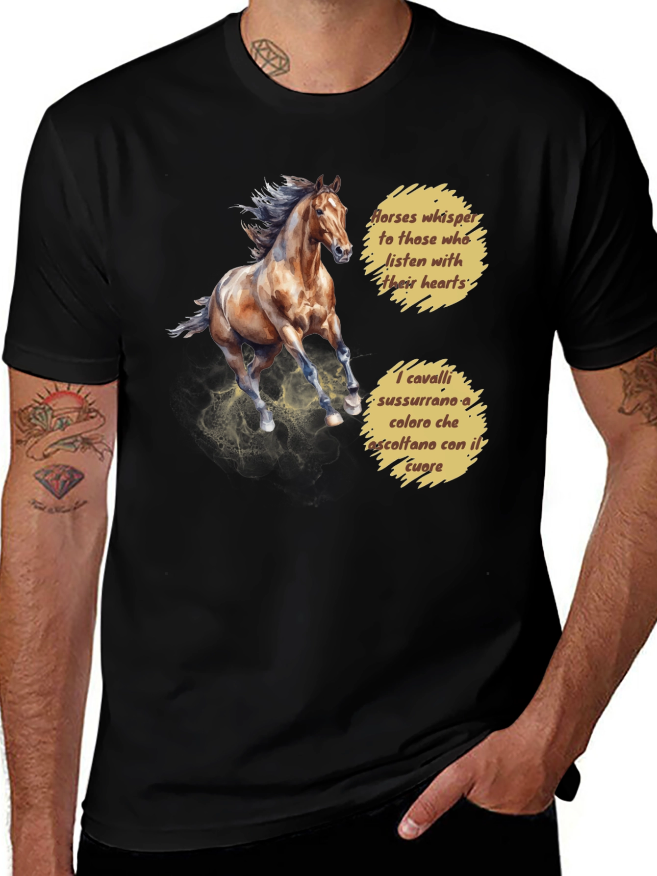 Variant 5 of Horse Whisperer Graphic T-Shirt